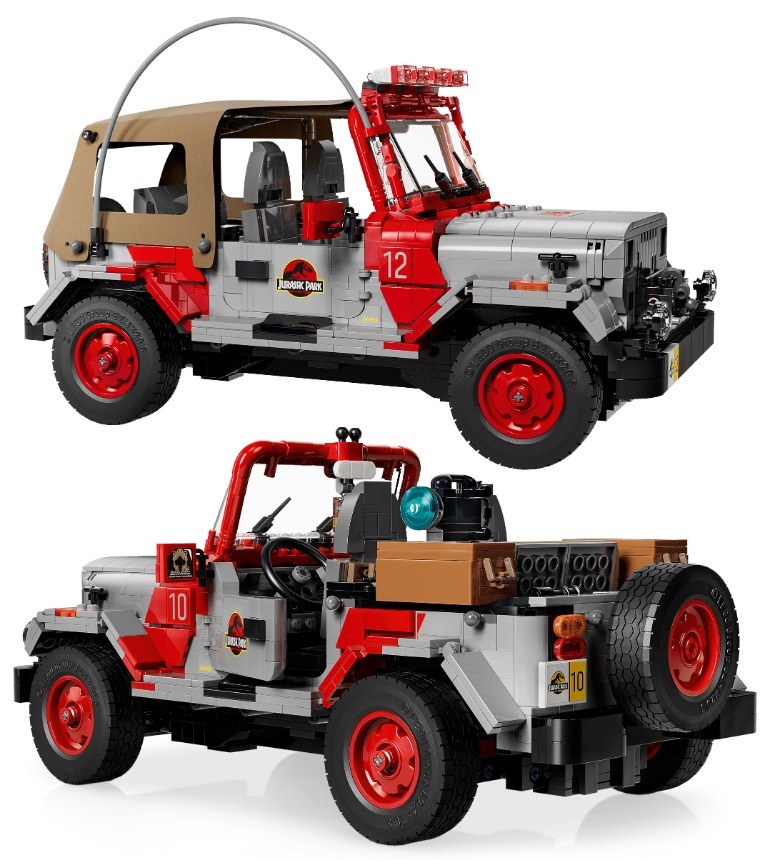 Jeep Wrangler LEGO Jurassic Park