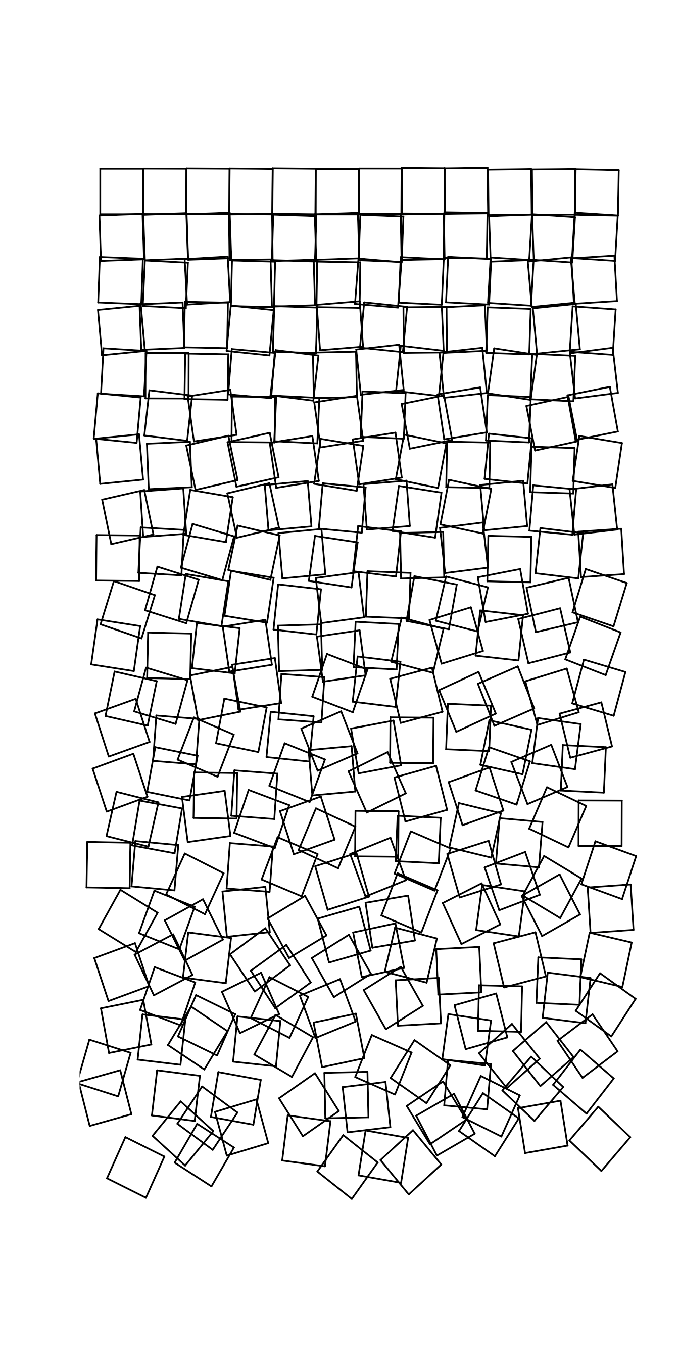 „Schotter” în R cu semințe noi