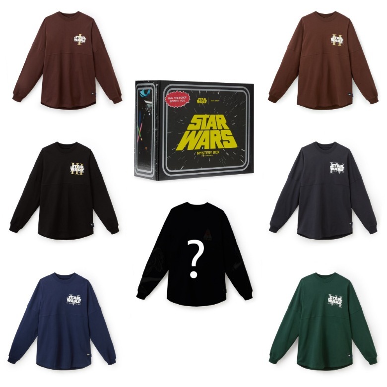 Cutie misterioasă pentru cămăși din Star Wars Spirit Jersey cu modele pentru fața tuturor cămășilor