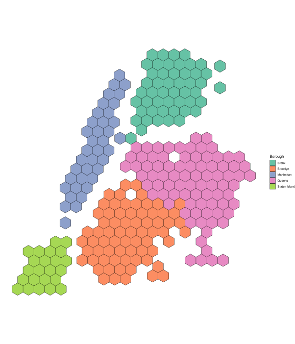Hartă hex NTA goală