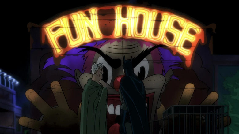 Batman și Jim Gordon se confruntă cu Fun House în Batman: The Killing Joke