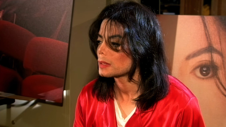 Michael Jackson în documentarul Living with Michael Jackson