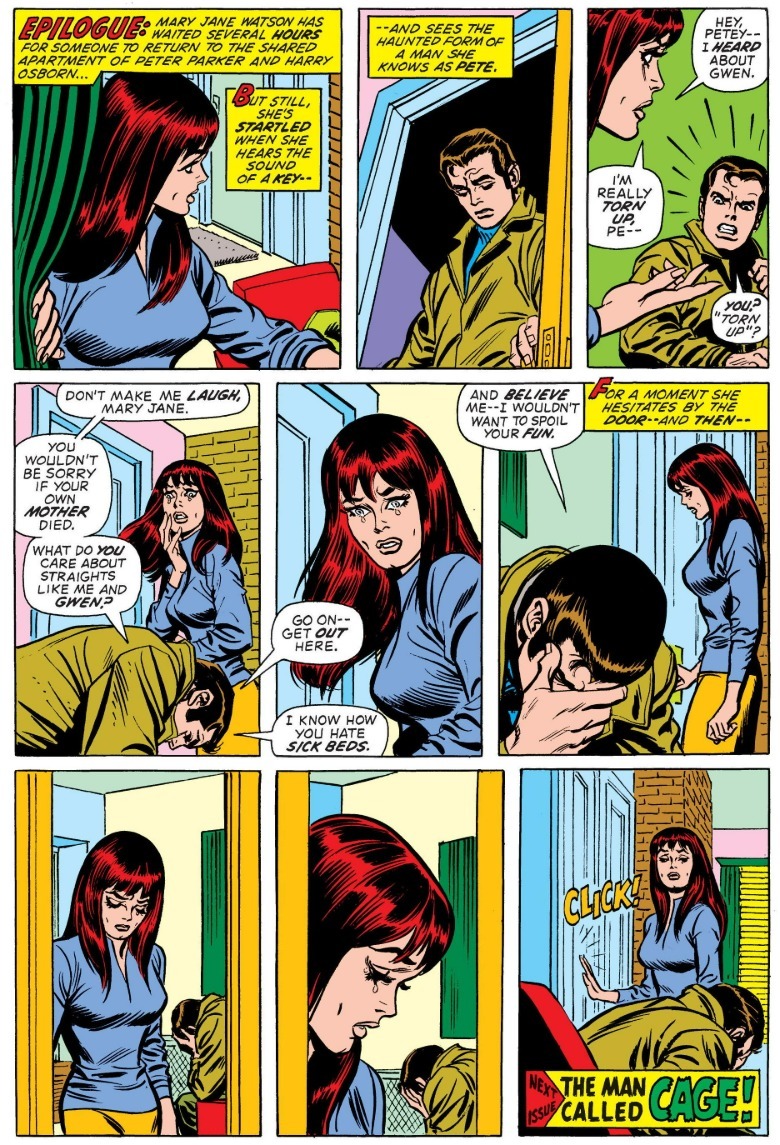 Epilogul Amazing Spider-Man #122