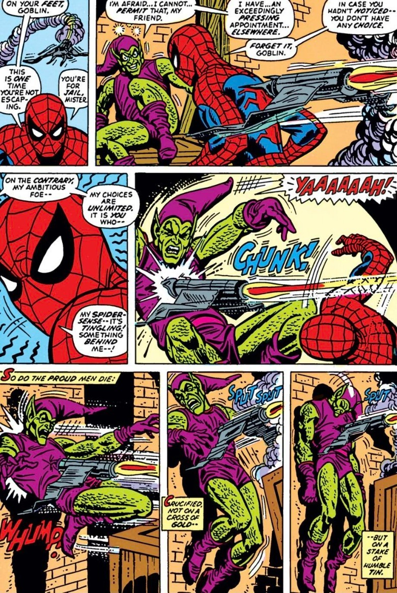 Amazing Spider-Man #122 Moartea spiridușului verde