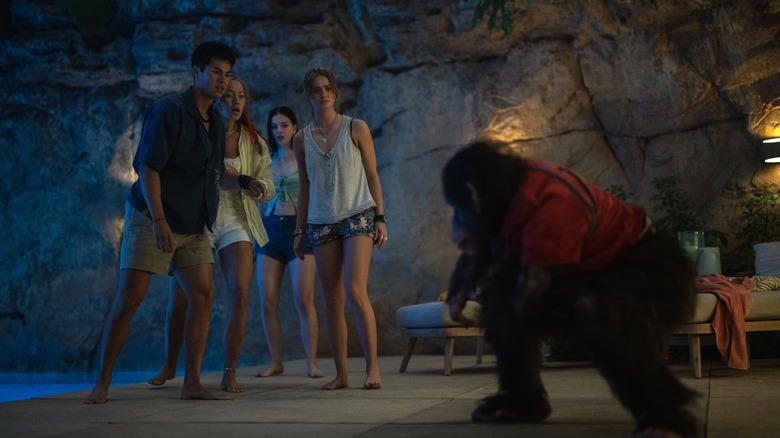 Nick, Kate, Hannah și Lucy se confruntă cu Ben în Primate