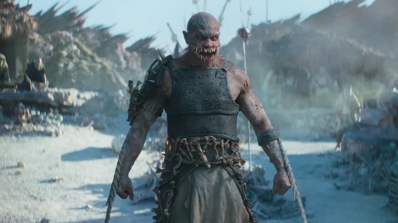 Baraka cu lamele de braț în Mortal Kombat II