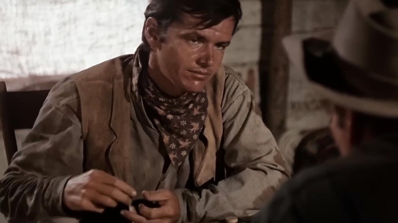 Jack Nicholson transpira într-o fermă ca Wes în Ride in the Whirlwind