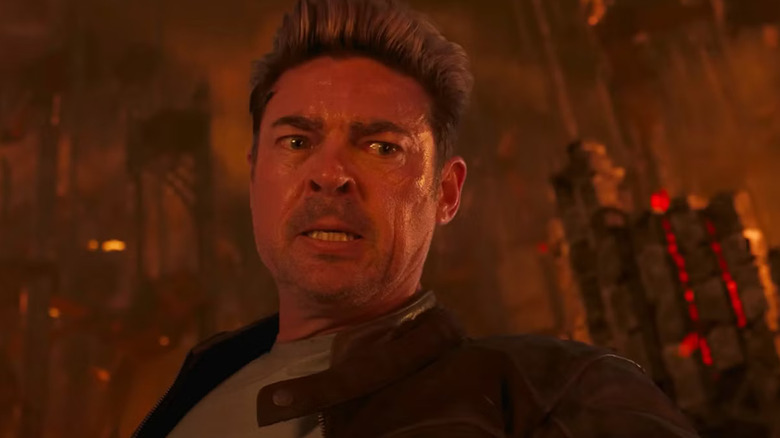Johnny Cage în iad în Mortal Kombat II
