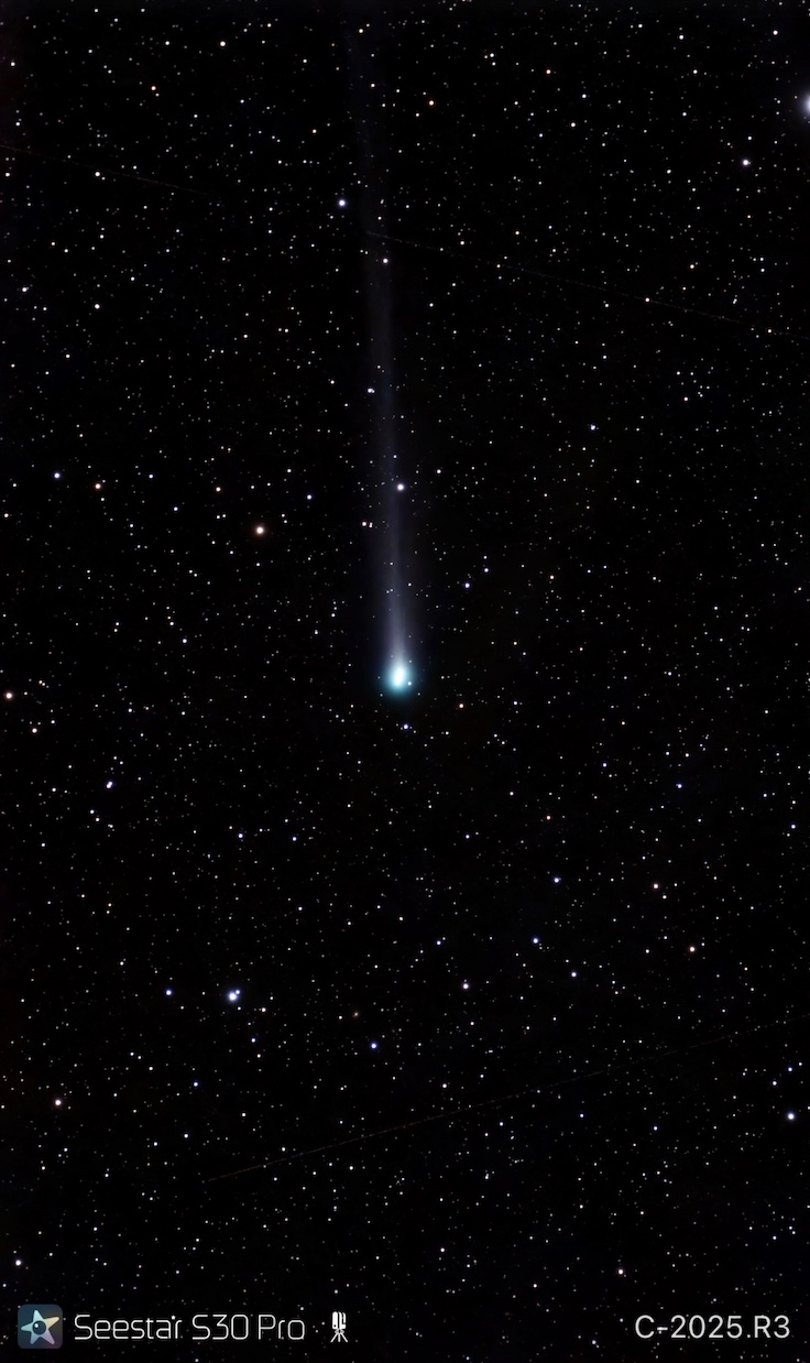 Capturarea cometei C/2025 R3 (PANSTARRS) din Perth cu Seestar S30 Pro 8 SCR 20260512 kyqk Capturând cometa C/2025 R3 (PANSTARRS) din Perth cu Seestar S30 Pro