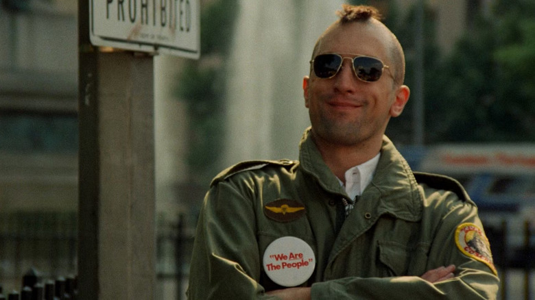 Travis Bickle cu un mohawk în Taxi Driver