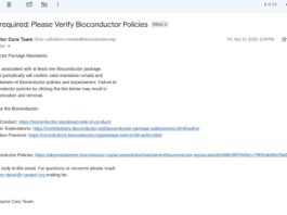 Validare Bioconductor Mentainer | R-bloggeri

