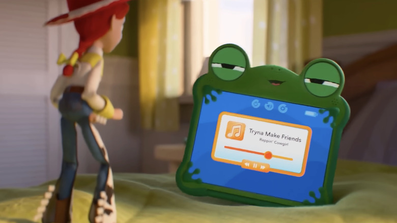 Lilypad îi răspund cuvintele lui Jessie în Toy Story 5