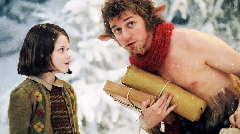 Lucy și domnul Tumnus în Leul, vrăjitoarea și garderoba