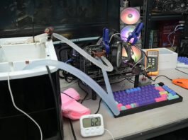 Modder cools RTX 3060 with countertop ice machine, slashing gaming temps by up to 62%