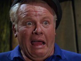 Starul lui Gilligan Island, Alan Hale Jr., a jucat rolul unui haiduc din viața reală în acest western din 1957


