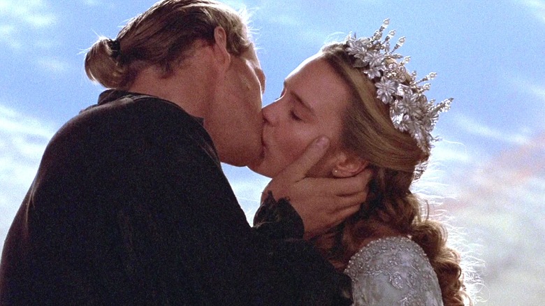 Westley sărutând Buttercup în The Princess Bride