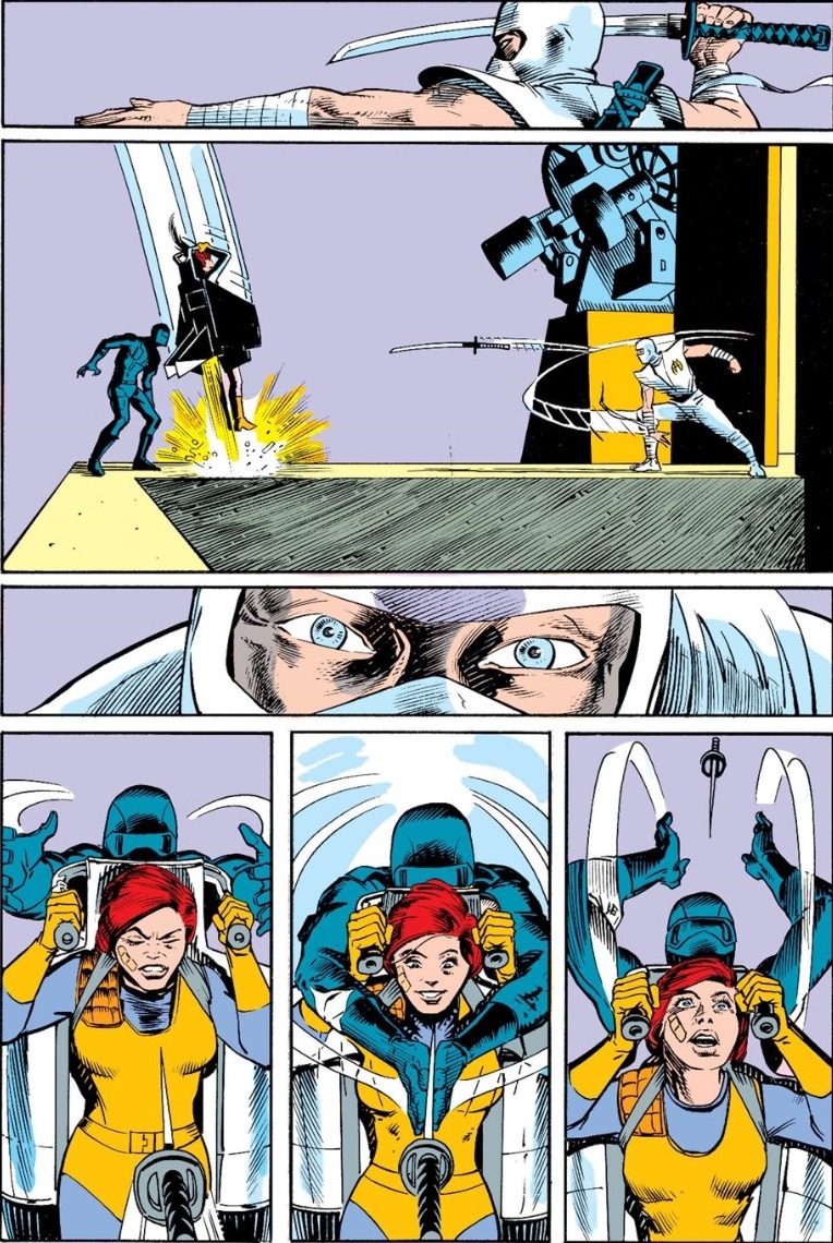 GI Joe #21 - Snake Eyes și Scarlett vs Storm Shadow