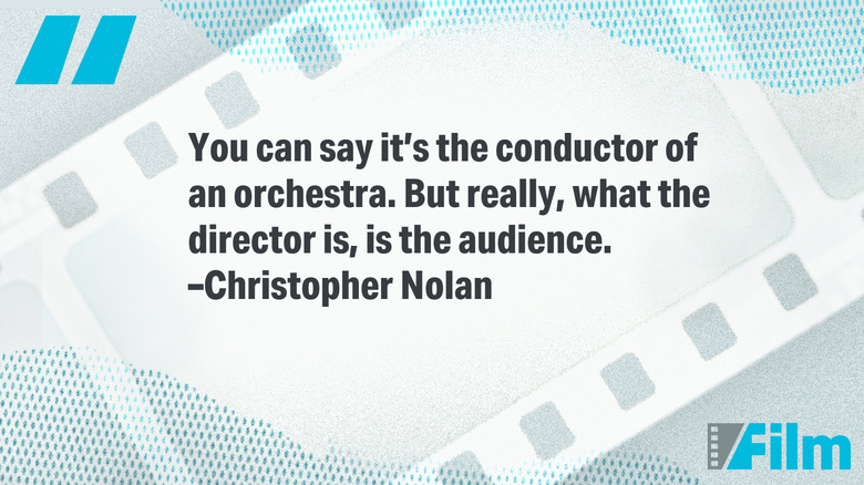 Un citat din Christopher Nolan pe un fundal alb cu /Film branding.png