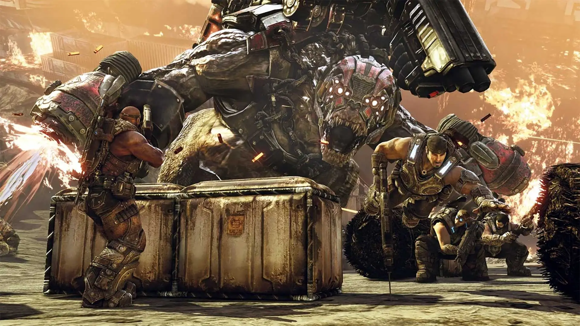 Puternicul Brumak din Gears of War