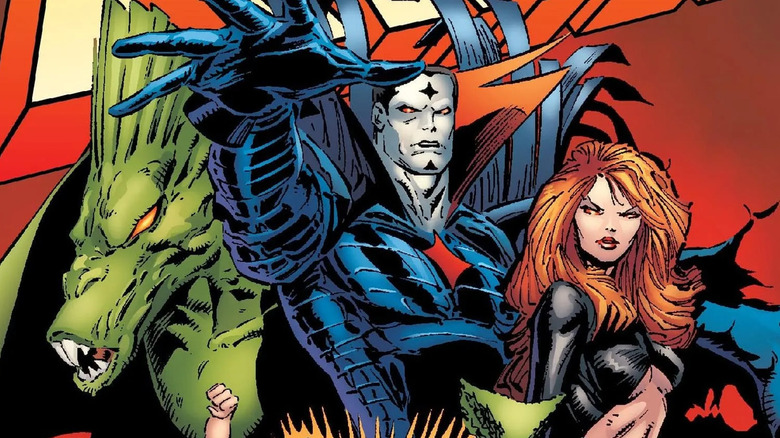 Coperta Inferno cu un demon, Mister Sinister și Goblin Queen