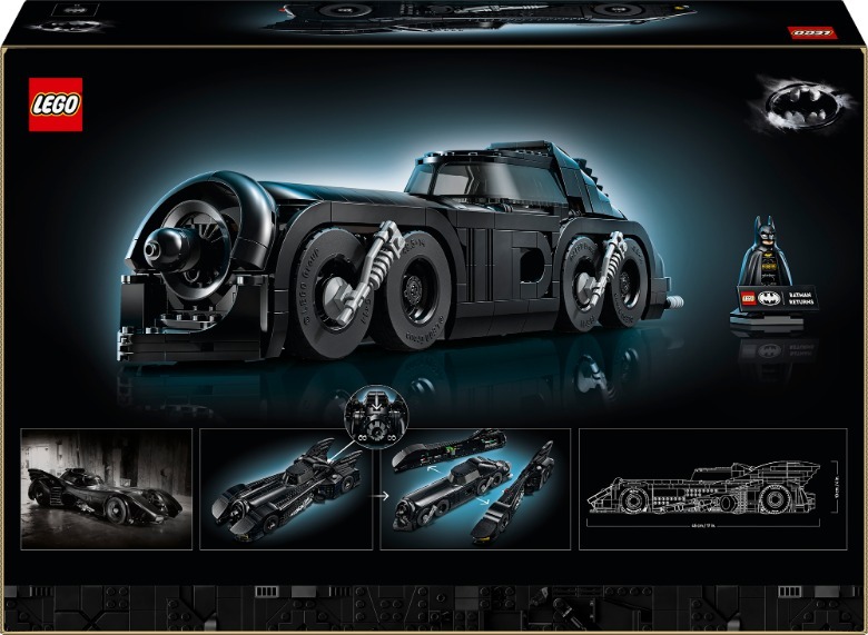 Batmobilul LEGO Batman Returns