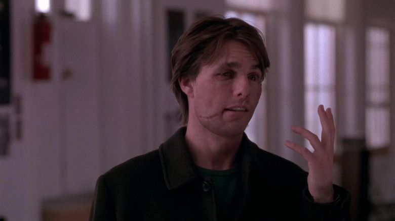 David își arată cicatricile în Vanilla Sky