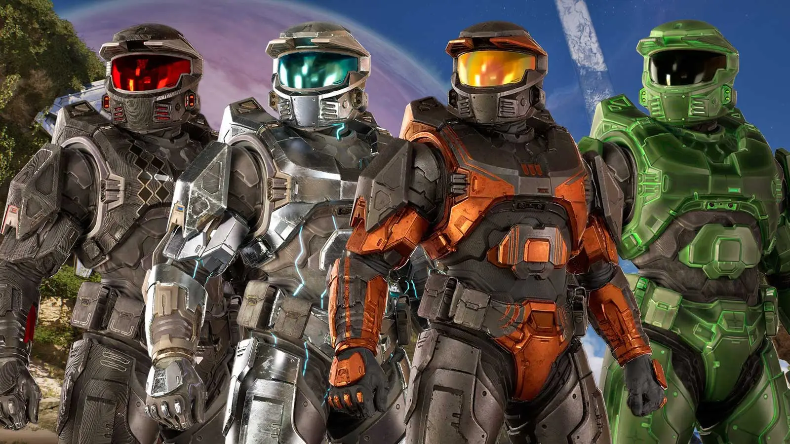 Halo Campaign Evolved Hidden Blade, Silver Anniversary, Gresie antică și skin-uri prototip Damasc-