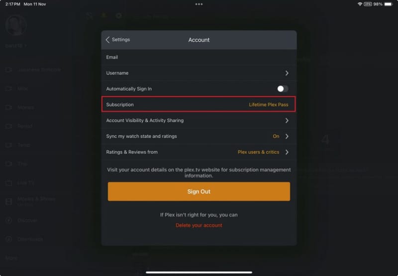 Cum să descărcați conținut din Plex pentru vizionare offline 2 Cum să descărcați conținut din Plex pentru vizionare offline