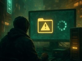 Plex media server library screen showing folders of movies and TV shows