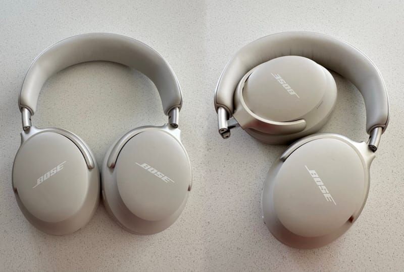 Bose aduce în sfârșit suport Auracast pentru căștile sale emblematice 2 Căștile Bose QuietComfort Ultra Gen 2 prezentate din lateral, primul model Bose cu suport Bose Auracast