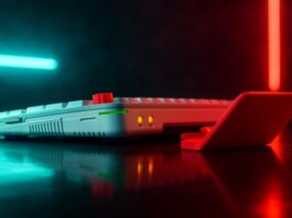 NuPhyLab 3D models shown as printable wrist rest and knob files for NuPhy keyboards