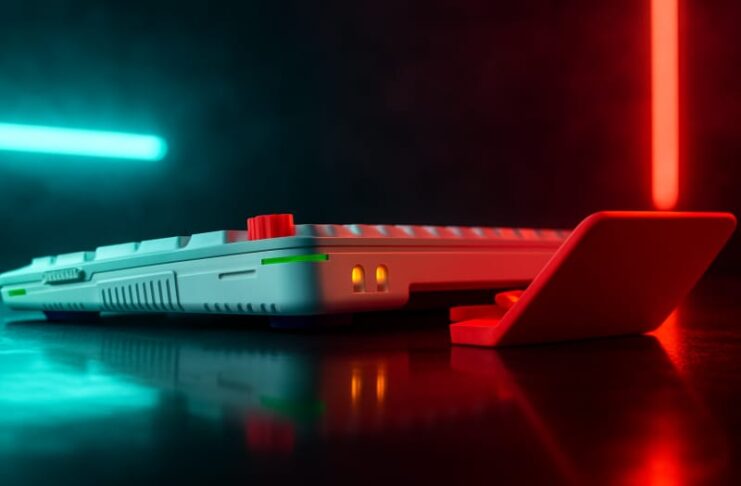 NuPhyLab 3D models shown as printable wrist rest and knob files for NuPhy keyboards