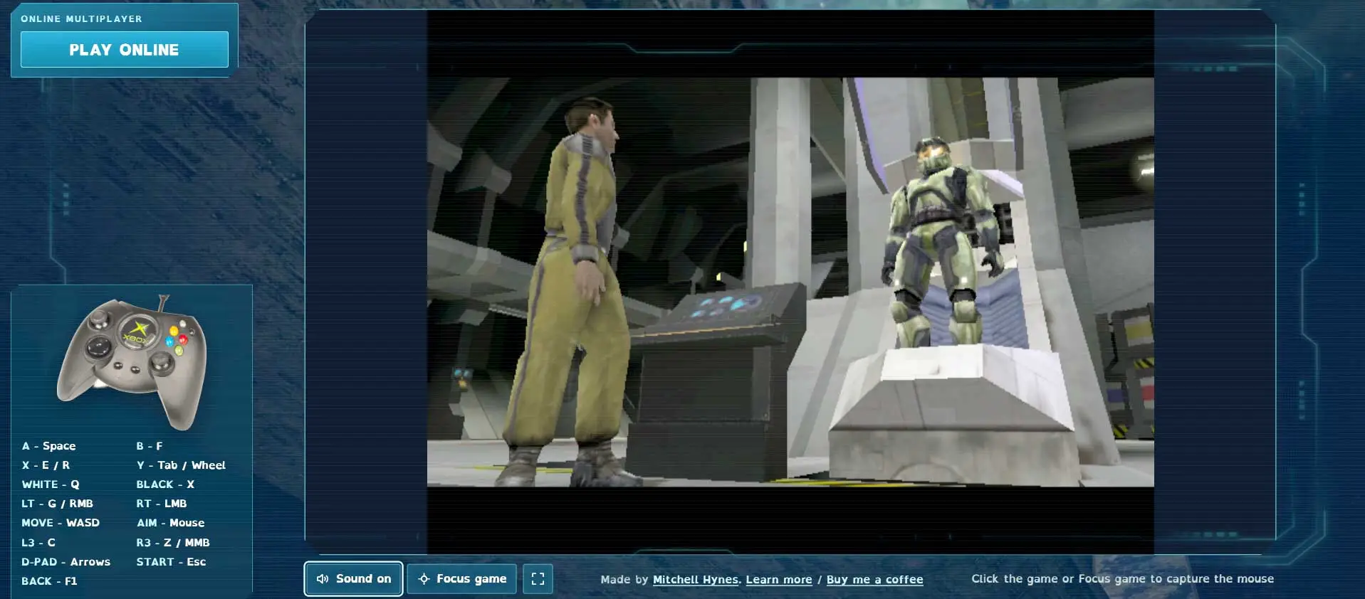 Halo: Combat Evolved într-un browser web,